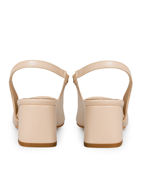 Zapatilla Beige Lisa Slingback 41301